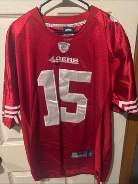 Reebok NFL Authentic Michael Crabtree San Francisco 49ers Football Jersey